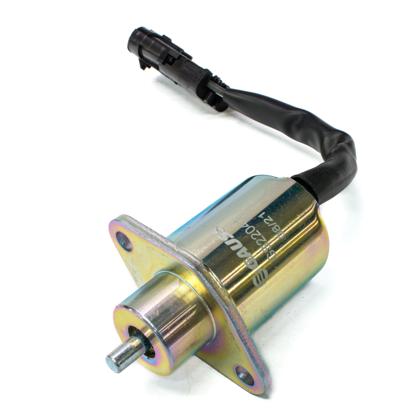 Válvula Solenoide De Parada Trator 216B 226B 232B 232D 249D 12V 3 Pinos - GAUSS - GS22041  