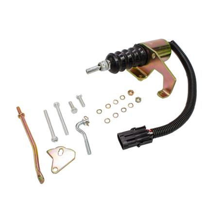 Válvula Solenoide De Parada Liugong CLG835 CLG842 CLG856 CLG862 24V Engate Gancho 3 Pinos - GAUSS GS22032