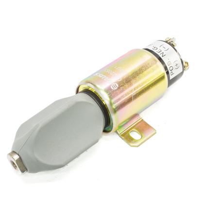 Válvula Solenoide De Parada Trator E200B E320 Woodward SA-3933-12 SA-3766T-12 12V Pino Sem Chicote 3 Parafusos - GAUSS - GS22053   