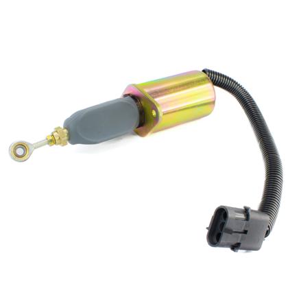 Válvula Solenoide de Parada  Ford Cargo 2626 Cnh Tc5090 Woodward Cummins Volkswagen Caminhões 12 Volts - Ikro - IK7649HD  