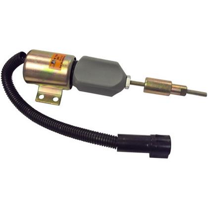 Válvula Solenoide de Parada Woodward Cummins Ford Cargo MWM Volkswagen Caminhões 12 Volts - Ikro - IK7620  