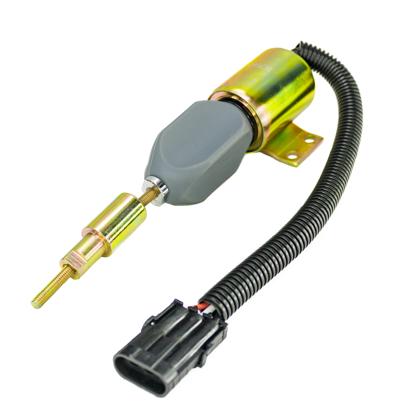 Válvula Solenoide de Parada Woodward Cummins Kubota Ford Volkswagen Caminhões 12 Volts - Ikro - IK7660  