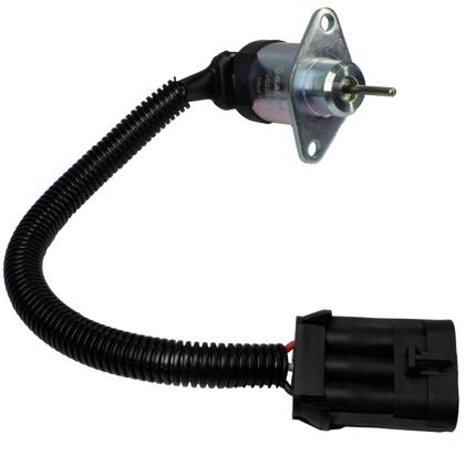 Válvula Solenoide Parada 12V Bobcat Mini Carregadeira A300 A770 S220 S250 S300 S770 S850 T250 T300 T320 T750 Kubota 12V - GAUSS GS22047  