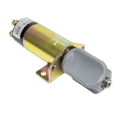 Válvula Solenoide Parada 12V Perkins 4 108 4 165 T6 3544 12V Pino Sem Chicote - GAUSS GS22055  