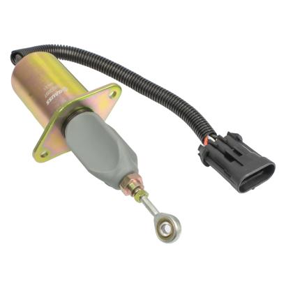 Valvula Solenoide Parada Cummins 12V Cargo 2626 VWCL 17220 24220 24250 26220 40300 Woodward Cambão - GAUSS GS22007  