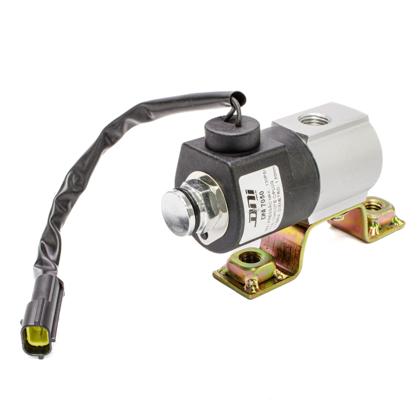 Válvula Solenoide Reduzida Cargo 6332 Eletrônico Freio Motor Trava Diferencial 24V 3/2 Vias Rosca 1/4 NPT com Chicote - DNI7050  