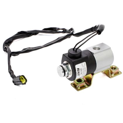 Válvula Solenoide Reduzida Cargo Volkswagen Ônibus 16180 16210 17210 Freio Motor Trava Diferencial 12V 2 Vias com Chicote - DNI7056  