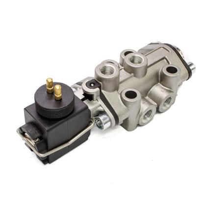 Válvula Solenoide Transferência Cambio GR900 Scan Série P G R T Após 2003 Ônibus Série 4 24V 5/2 Vias Rosca 1/8 NPT 10 Bar-114PSI - DNI7060  