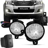 Kit farol de milha Hilux SW4 2005 , 2006 , 2007 e 2008 - Orgus