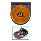 Lanterna Lateral Modelo Guerra Led Laranja 24 Volts - Pradolux  