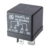 Relé Auxiliar Universal 24V 70A Com Resistor - Marília - IM11395  