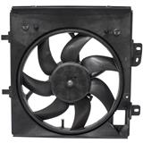 Motor do Ventilador Citroen C3 Peugeot 208 1.5 1.6 Com Ar Defletor 2 Vias - Gauss - GE1129  