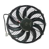 Motor Ventilador Axial Universal 12 Polegadas Soprante Com Ar Suporte 12V 2 Vias - GAUSS - GE1135  