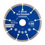 Disco Diamantado Segmentado 110 mm Atlas