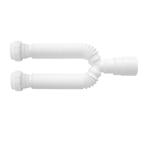 Sifão Extensivo Duplo Branco Universal Blukit