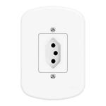 Tomada Simples 2P+T Blanc 10a/250v Fame