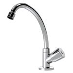 Torneira Cozinha Bica Móvel Mesa Inox C-50 - Gold Flex