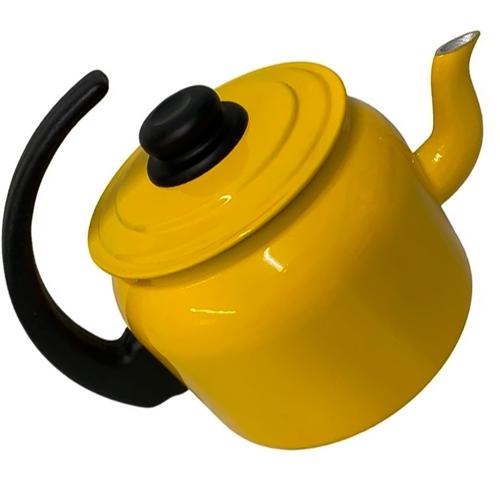 *CHALEIRA CHINESA ALUM 1 LT AMARELO