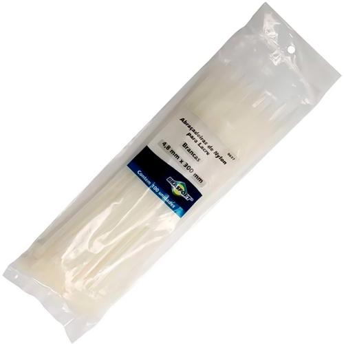 *ABRACADEIRA NYLON 4,8X100MM BR BRASFORT PT 100