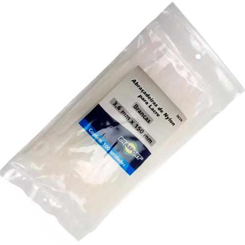 *ABRACADEIRA NYLON 3,6X150MM BR BRASFORT