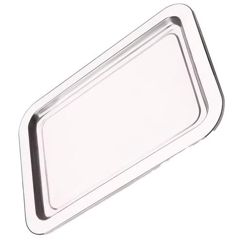 *BANDEJA RETANG INOX 27CM*14CM*2,5CM SERVIPEL
