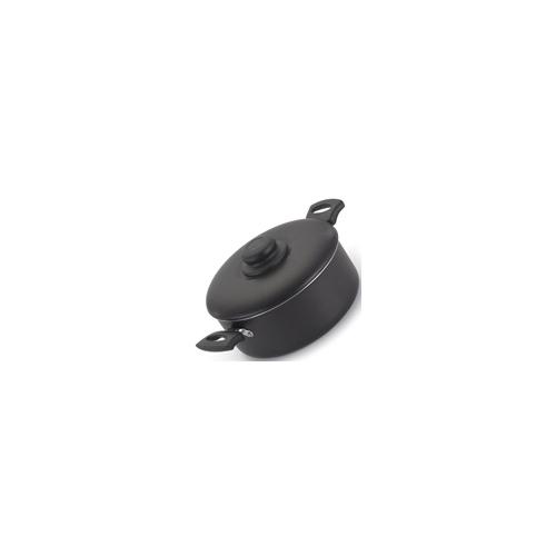 CACAROLA TEFLON 18CM PRETO NACIONAL