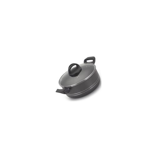 CACAROLA TEFLON 20CM GRA TP VIDRO IPANEMA NACIONAL