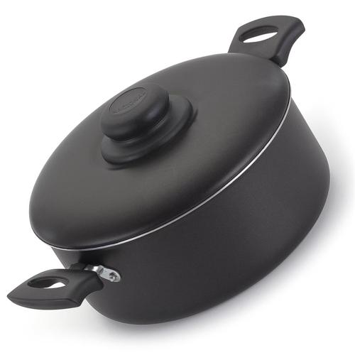 CACAROLA TEFLON 22CM PRETO NACIONAL