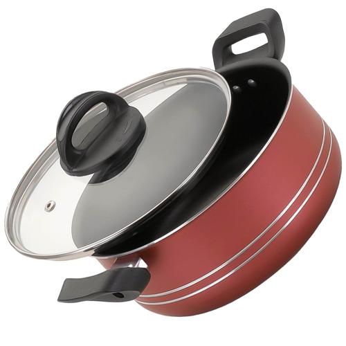 CACAROLA TEFLON 24CM CER TP VIDRO IPANEMA NACIONAL