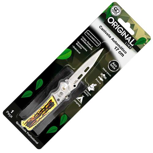 CANIVETE AUTOMATICO INOX CB OSSO 17CM ORIGINAL