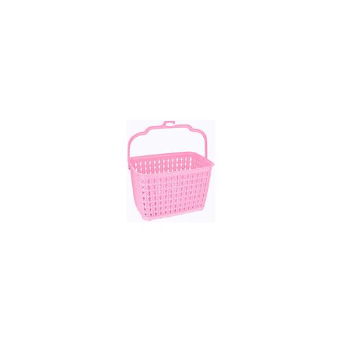 *CESTO MULTIUSO PLST ROSA C/ALCA PLASBRINK_K