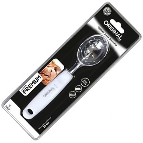 COLHER SORVETE INOX 20CM PREMIUM 0394 ORIGINAL