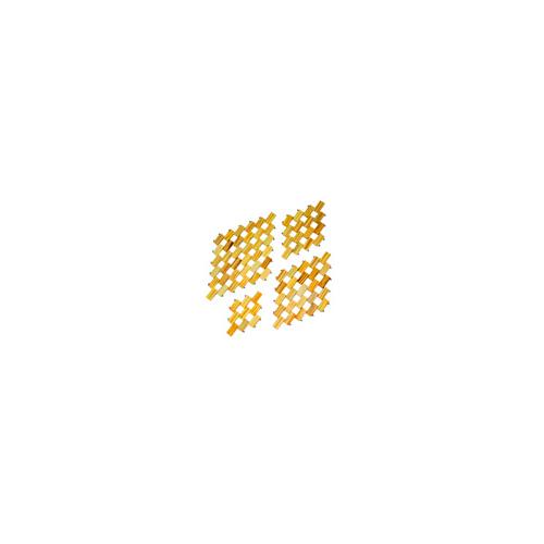 DESCANSO PANELA MAD LISO JG 04PCS