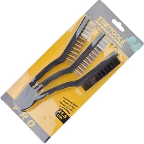 ESCOVA ACO CB PLST PR STARTOOLS
