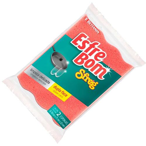 ESPONJA ESPUMA ESFREG DUPLA FACE BETTANIN PT 2