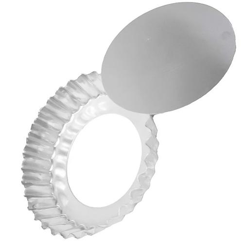 FORMA P/TORTA MACA FUNDO FALSO ALUM 09 FEST PT 12