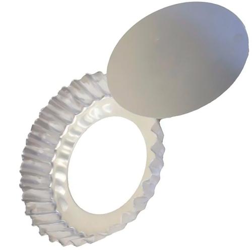 FORMA TORTA MACA ALUM 28CM F/FALSO