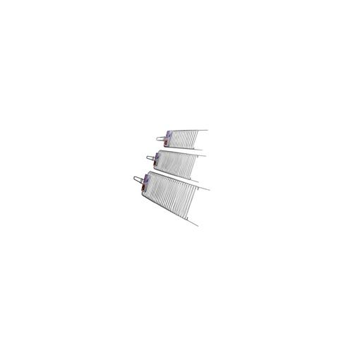 GRELHA CHURRASCO DUPLA CONCAVA 02 65,5CM*18,5CM