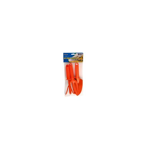 *KIT JARDINAGEM PA/GARFO/RASTELO JOGO 03PCS WESTER