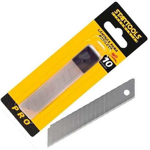 LAMINA ESTILETE 0,5MM C/10 PCS STARTOOLS