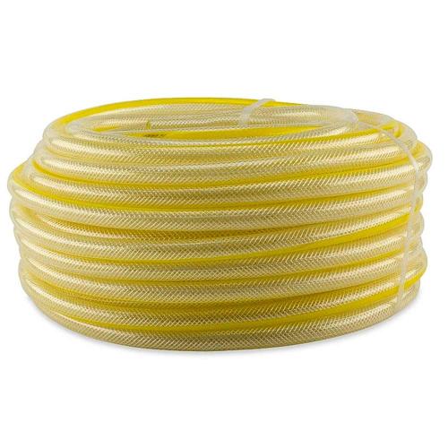 MANGUEIRA TRANSP 3/8 P/JARDIM PAREDE 4,0MM M50