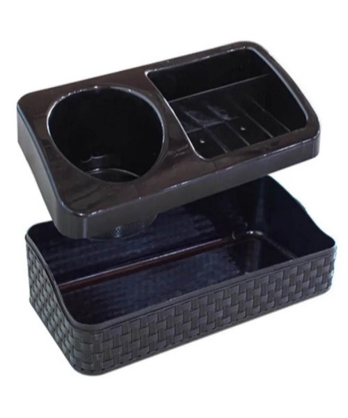 PORTA DETERGENTE/ESPONJA C/BASE RATTAN PR - 129322