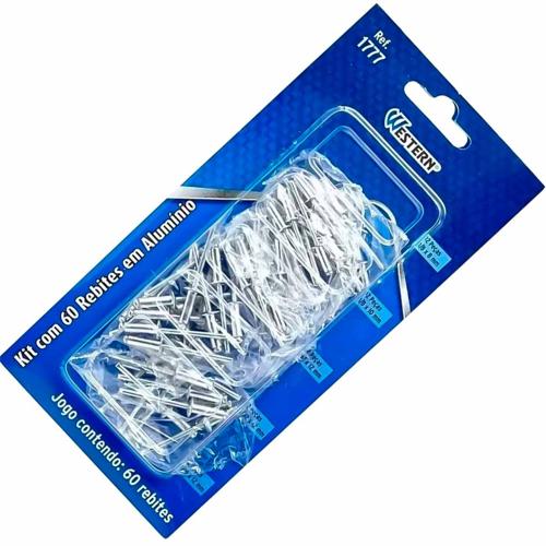 *REBITES 60PCS ALUM 1777 WESTERN