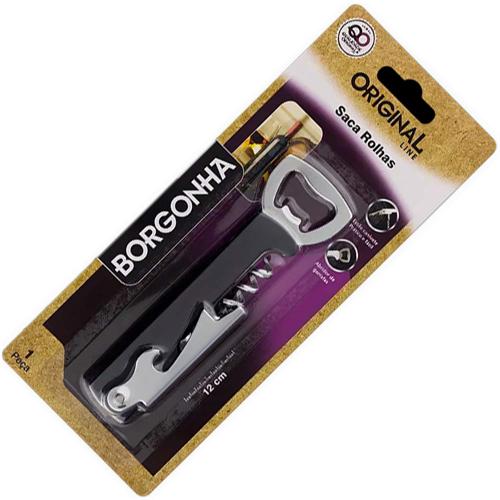 SACAROLHA INOX BORGONHA 12CM ORIGINAL