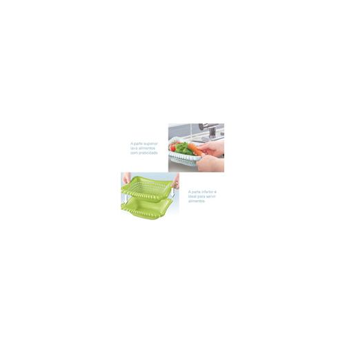 SALADEIRA PRATICA MULTIUSO PLST PLASBRINK
