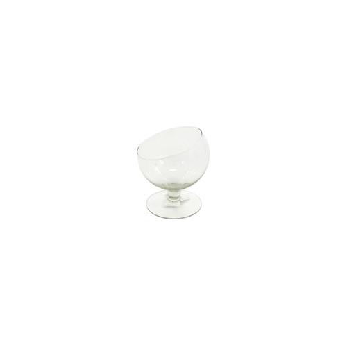 *TACA VIDRO BOCA TORTA 13,6CM*14,6CM 930 MISTRAL