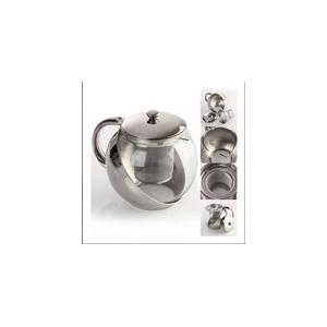 BULE INOX/VIDRO P/CHA 700ML C/INFUSOR