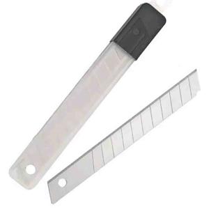 *LAMINA ESTILETE 09MM 10 PECAS BRASFORT