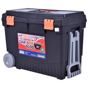 CAIXA FERRAMENTA CAR BOX 5100 C/RODA PR ARQPLAST