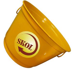 *BALDE GELO ALUM MD 6,5L COLOR C/ADESIVO